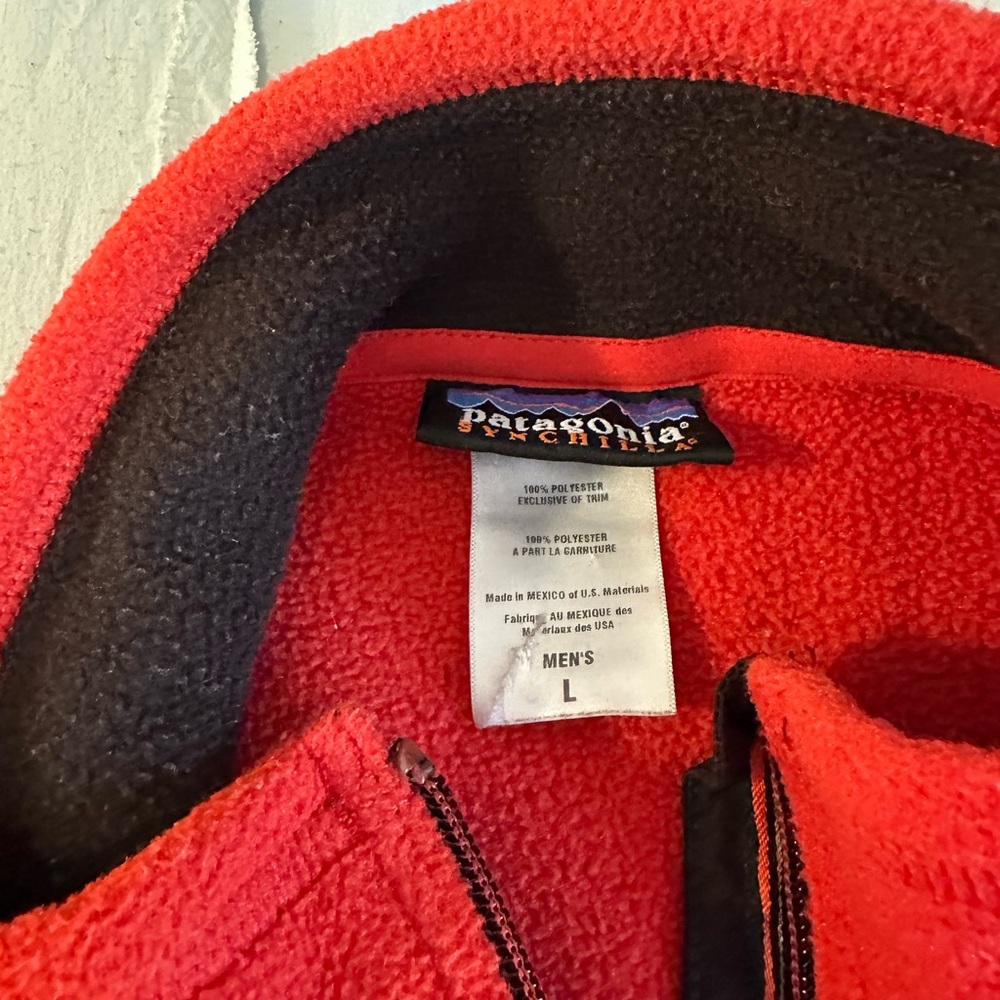 Vintage Patagonia Synchilla Quarter Zip | Size L - Picture 5 of 7